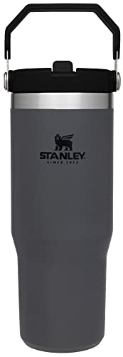 STANLEY IceFlow Stainless Steel Tumbler with Straw, Vacuum Insulated Water Bottle for Home, Office or Car, Reusable Cup with Straw Leak Resistant Flip