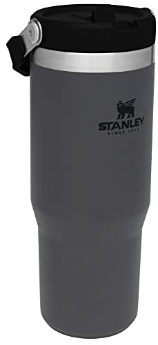 STANLEY IceFlow Stainless Steel Tumbler with Straw, Vacuum Insulated Water Bottle for Home, Office or Car, Reusable Cup with Straw Leak Resistant Flip