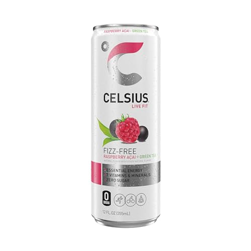 CELSIUS Assorted Flavors Official Variety Pack, Functional Essential Energy Drinks, 12 Fl Oz (Pack of 12)