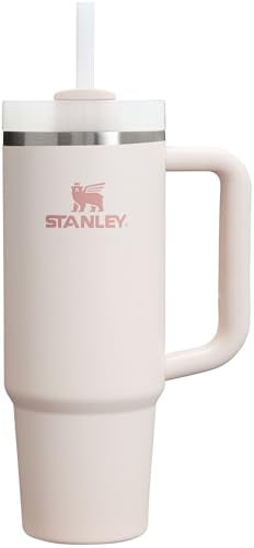 Stanley Quencher H2.0 FlowState Stainless Steel Vacuum Insulated Tumbler with Lid and Straw for Water, Iced Tea or Coffee, Smoothie and More, Lilac, 30oz