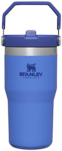 STANLEY IceFlow Stainless Steel Tumbler with Straw, Vacuum Insulated Water Bottle for Home, Office or Car, Reusable Cup with Straw Leak Resistant Flip