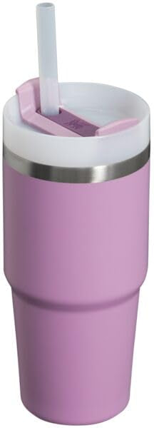 Stanley Quencher H2.0 FlowState Stainless Steel Vacuum Insulated Tumbler with Lid and Straw for Water, Iced Tea or Coffee, Smoothie and More, Lilac, 30oz