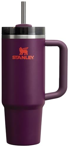 Stanley Quencher H2.0 FlowState Stainless Steel Vacuum Insulated Tumbler with Lid and Straw for Water, Iced Tea or Coffee, Smoothie and More, Lilac, 30oz