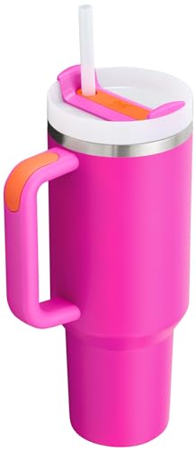 Stanley Quencher H2.0 FlowState Stainless Steel Vacuum Insulated Tumbler with Lid and Straw for Water, Iced Tea or Coffee, Smoothie and More, Lilac, 30oz