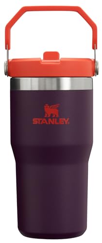 STANLEY IceFlow Stainless Steel Tumbler with Straw, Vacuum Insulated Water Bottle for Home, Office or Car, Reusable Cup with Straw Leak Resistant Flip