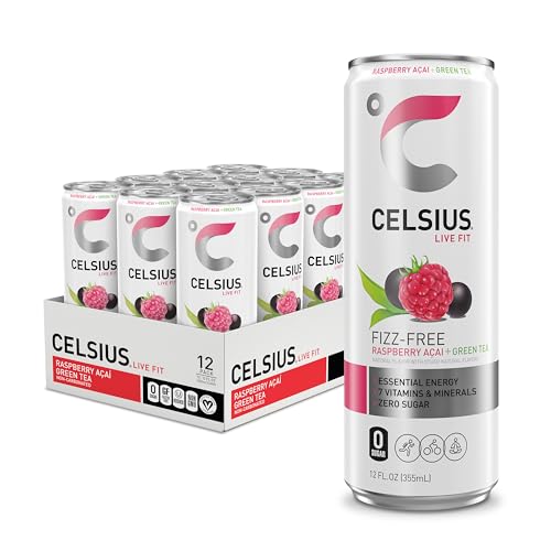 CELSIUS Assorted Flavors Official Variety Pack, Functional Essential Energy Drinks, 12 Fl Oz (Pack of 12)