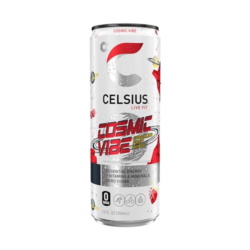 CELSIUS Assorted Flavors Official Variety Pack, Functional Essential Energy Drinks, 12 Fl Oz (Pack of 12)