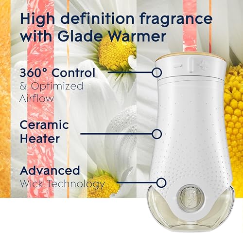 Glade PlugIns Refills Air Freshener, Scented and Essential Oils for Home and Bathroom, Apple Cinnamon, 3.35 Fl Oz, 5 Count