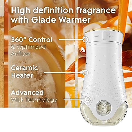 Glade PlugIns Refills Air Freshener, Scented and Essential Oils for Home and Bathroom, Apple Cinnamon, 3.35 Fl Oz, 5 Count