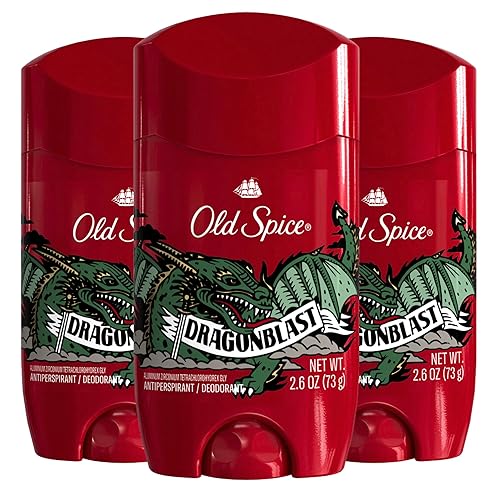 Old Spice Aluminum Free Deodorant for Men, 24/7 Odor Protection, 24/7 Lasting Freshness, Red Collection, Swagger with Cedarwood Scent, 3.8 oz (Pack of 3)