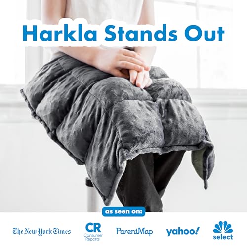 Harkla Weighted Lap Pad for Kids (Lavender)