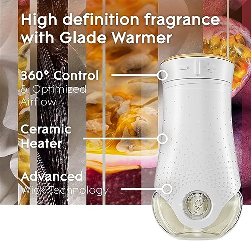 Glade PlugIns Refills Air Freshener, Scented and Essential Oils for Home and Bathroom, Apple Cinnamon, 3.35 Fl Oz, 5 Count