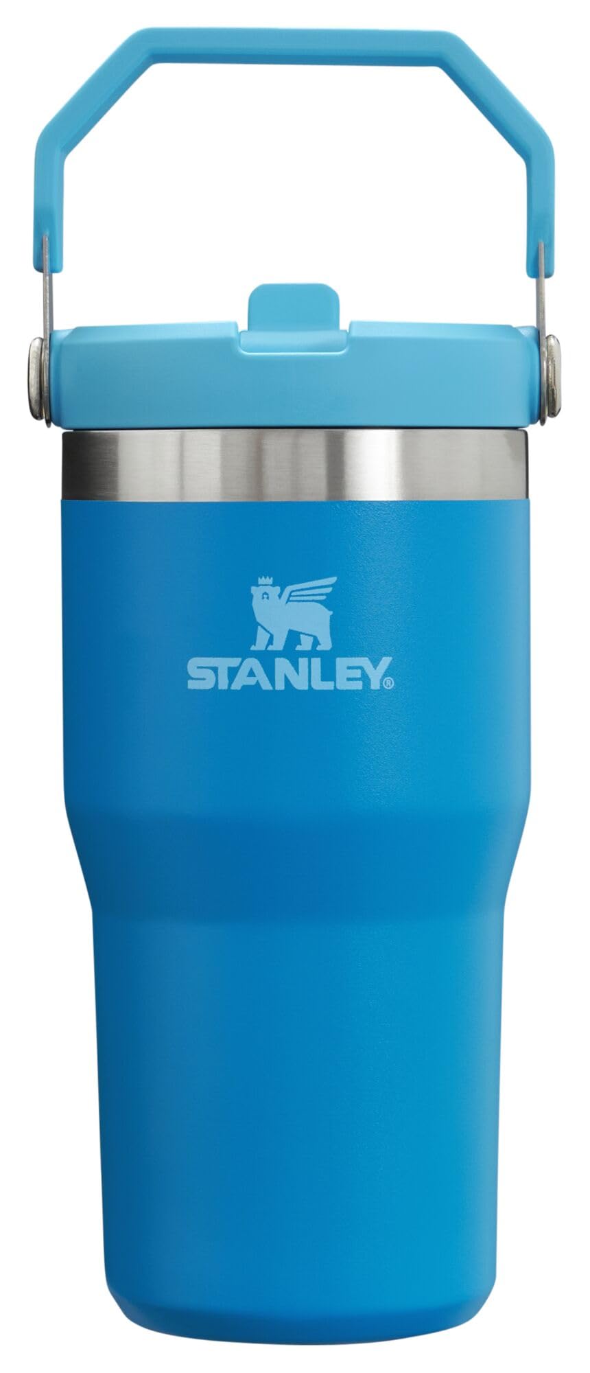 STANLEY IceFlow Stainless Steel Tumbler with Straw, Vacuum Insulated Water Bottle for Home, Office or Car, Reusable Cup with Straw Leak Resistant Flip