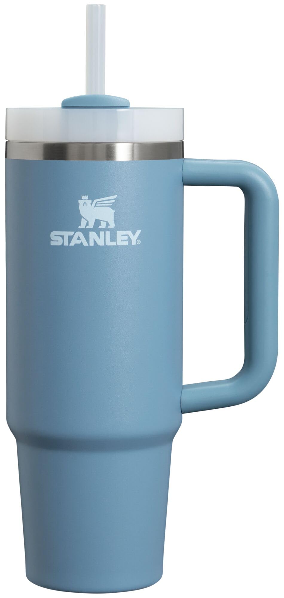 Stanley Quencher H2.0 FlowState Stainless Steel Vacuum Insulated Tumbler with Lid and Straw for Water, Iced Tea or Coffee, Smoothie and More, Lilac, 30oz