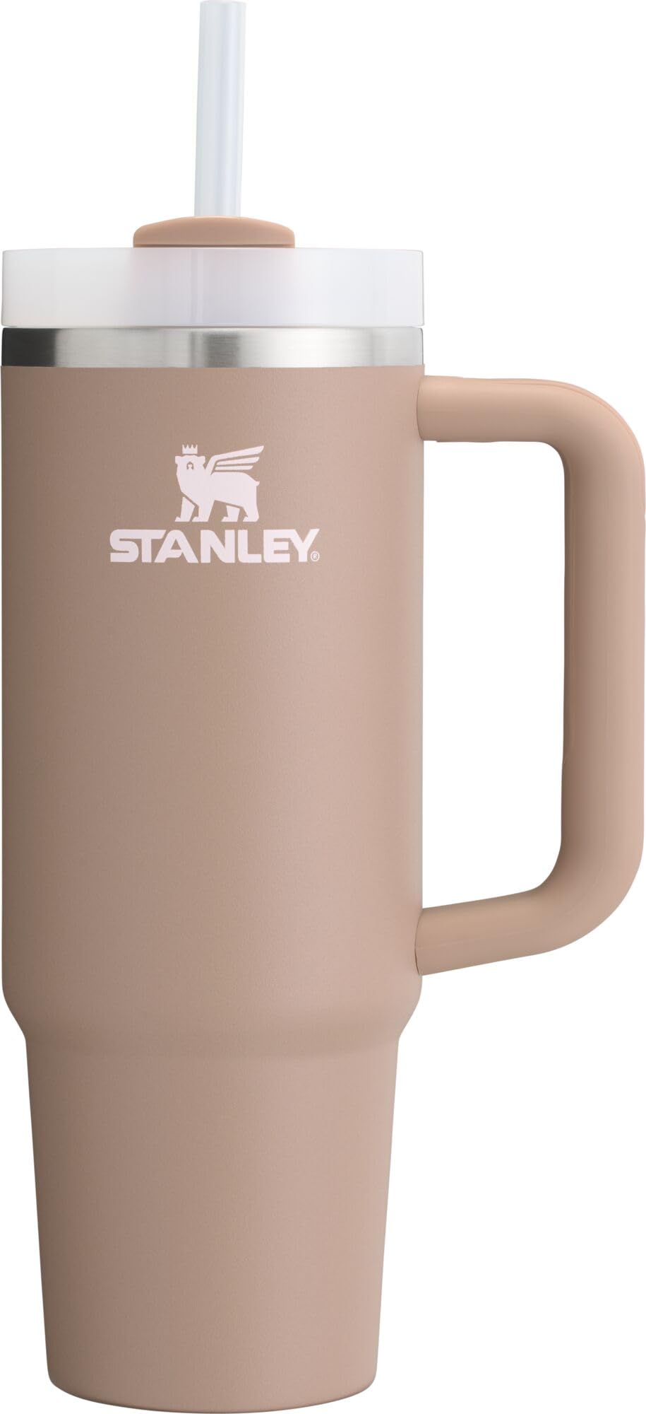 Stanley Quencher H2.0 FlowState Stainless Steel Vacuum Insulated Tumbler with Lid and Straw for Water, Iced Tea or Coffee, Smoothie and More, Lilac, 30oz