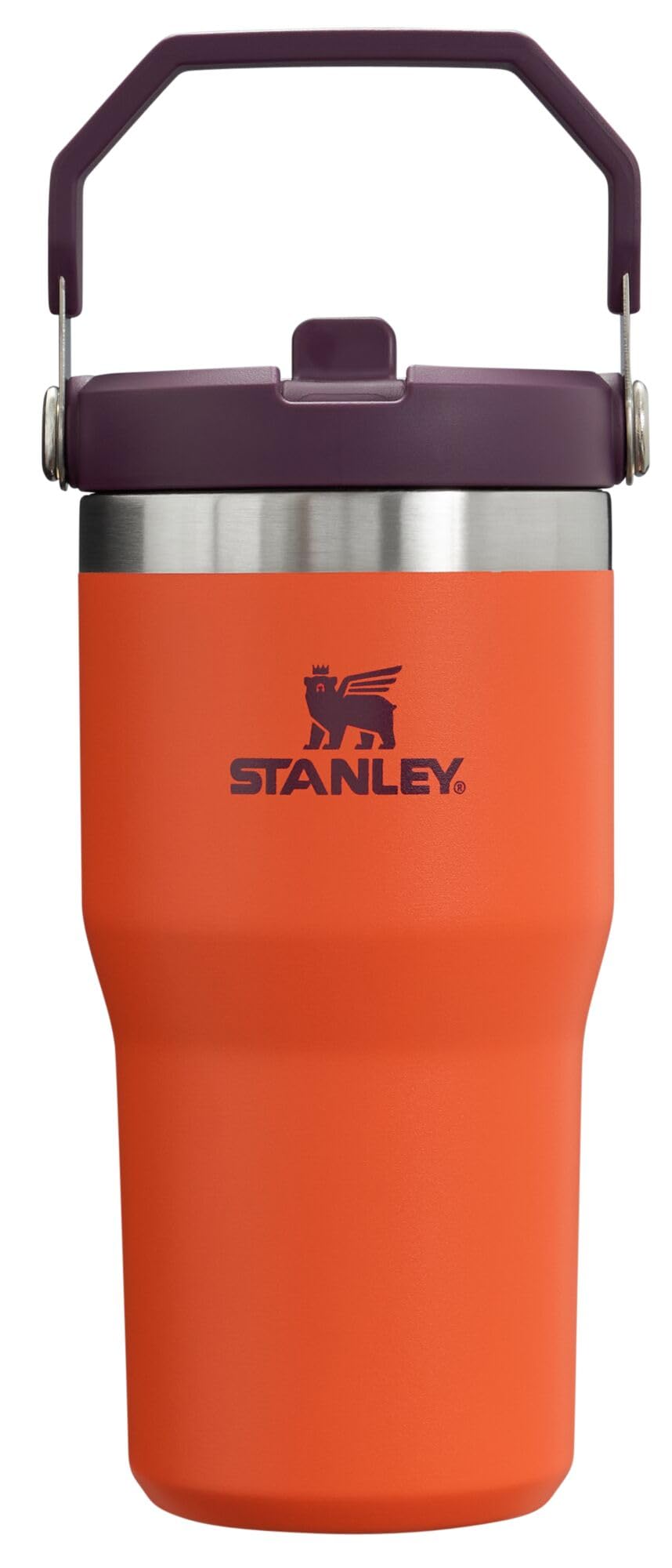 STANLEY IceFlow Stainless Steel Tumbler with Straw, Vacuum Insulated Water Bottle for Home, Office or Car, Reusable Cup with Straw Leak Resistant Flip