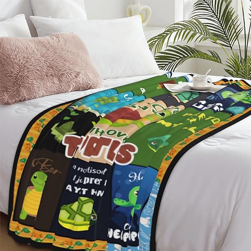 BOOPBEEP Kids Dinosaur Blanket for Boys Girls Room Decor Personalized Cute Toddler Throw Blanket Chiristmas Dinasour Birthday Year Old Gifts Toys 40x50