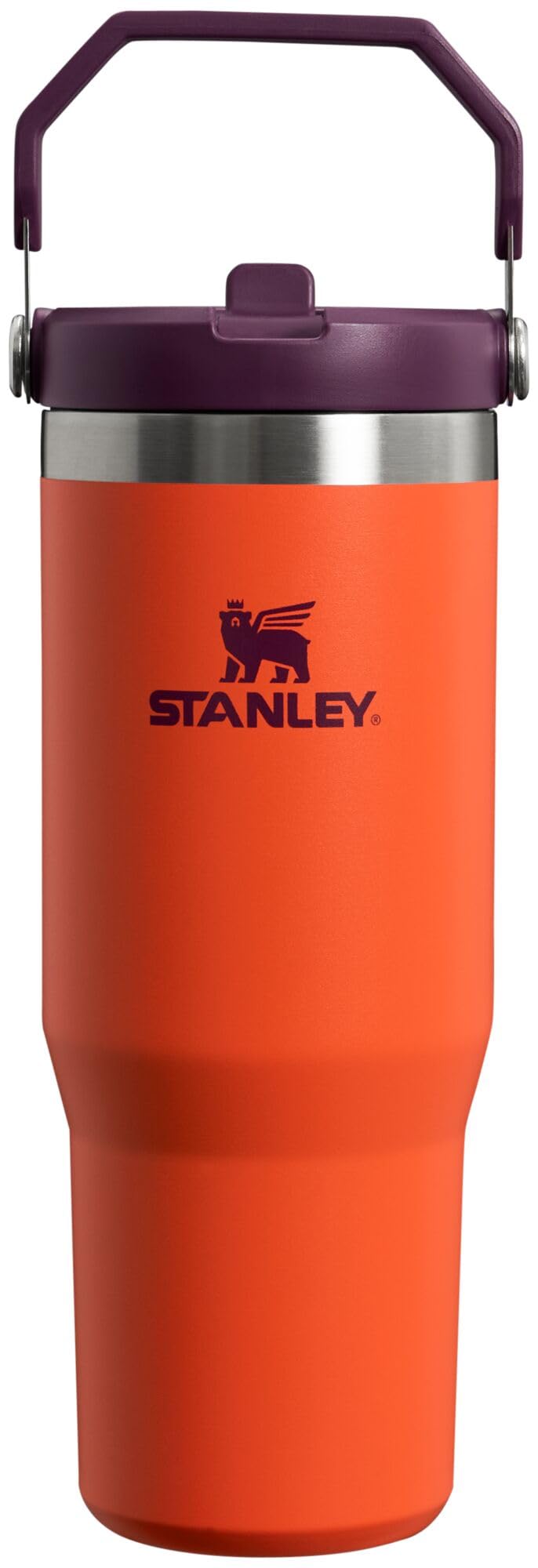 STANLEY IceFlow Stainless Steel Tumbler with Straw, Vacuum Insulated Water Bottle for Home, Office or Car, Reusable Cup with Straw Leak Resistant Flip