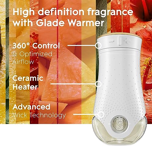 Glade PlugIns Refills Air Freshener, Scented and Essential Oils for Home and Bathroom, Apple Cinnamon, 3.35 Fl Oz, 5 Count