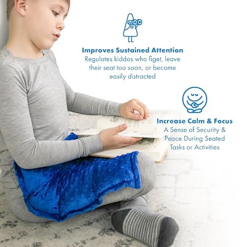 Harkla Weighted Lap Pad for Kids (Lavender)