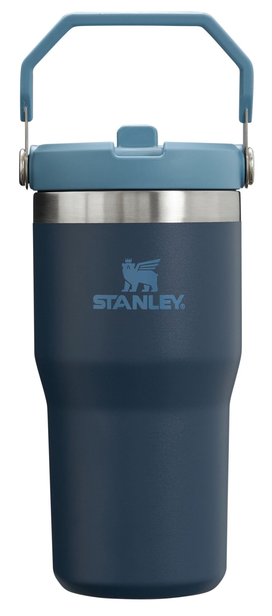 STANLEY IceFlow Stainless Steel Tumbler with Straw, Vacuum Insulated Water Bottle for Home, Office or Car, Reusable Cup with Straw Leak Resistant Flip