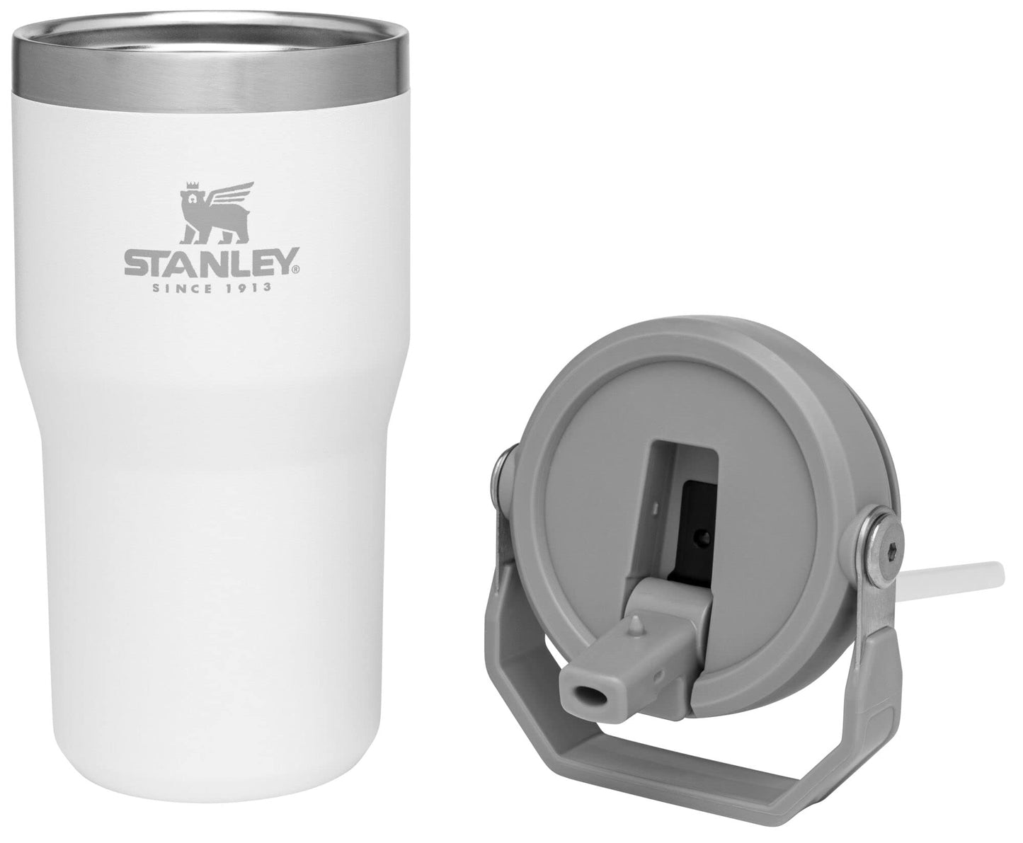 STANLEY IceFlow Stainless Steel Tumbler with Straw, Vacuum Insulated Water Bottle for Home, Office or Car, Reusable Cup with Straw Leak Resistant Flip