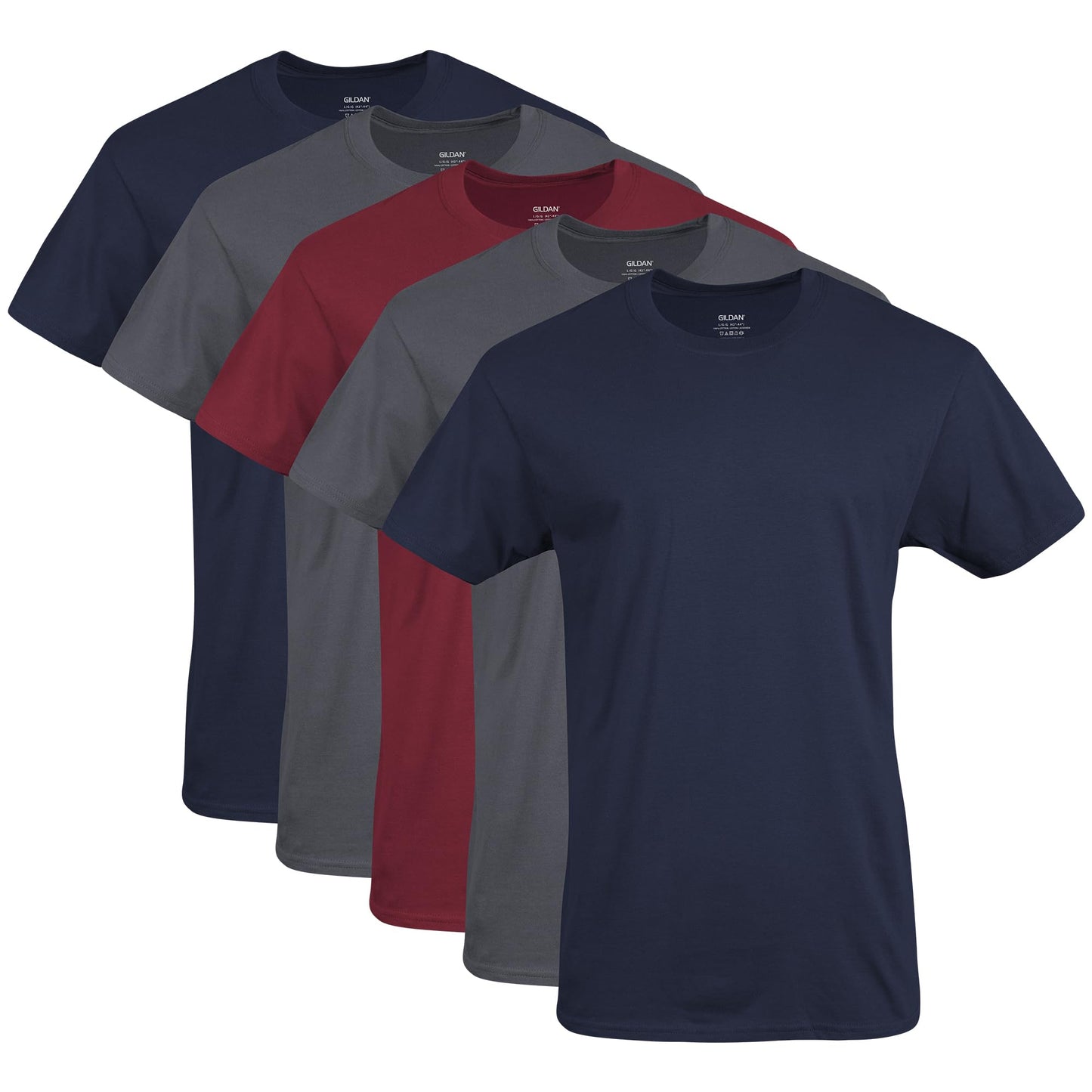 Gildan Men's Crew T-Shirts, Multipack, Style G1100