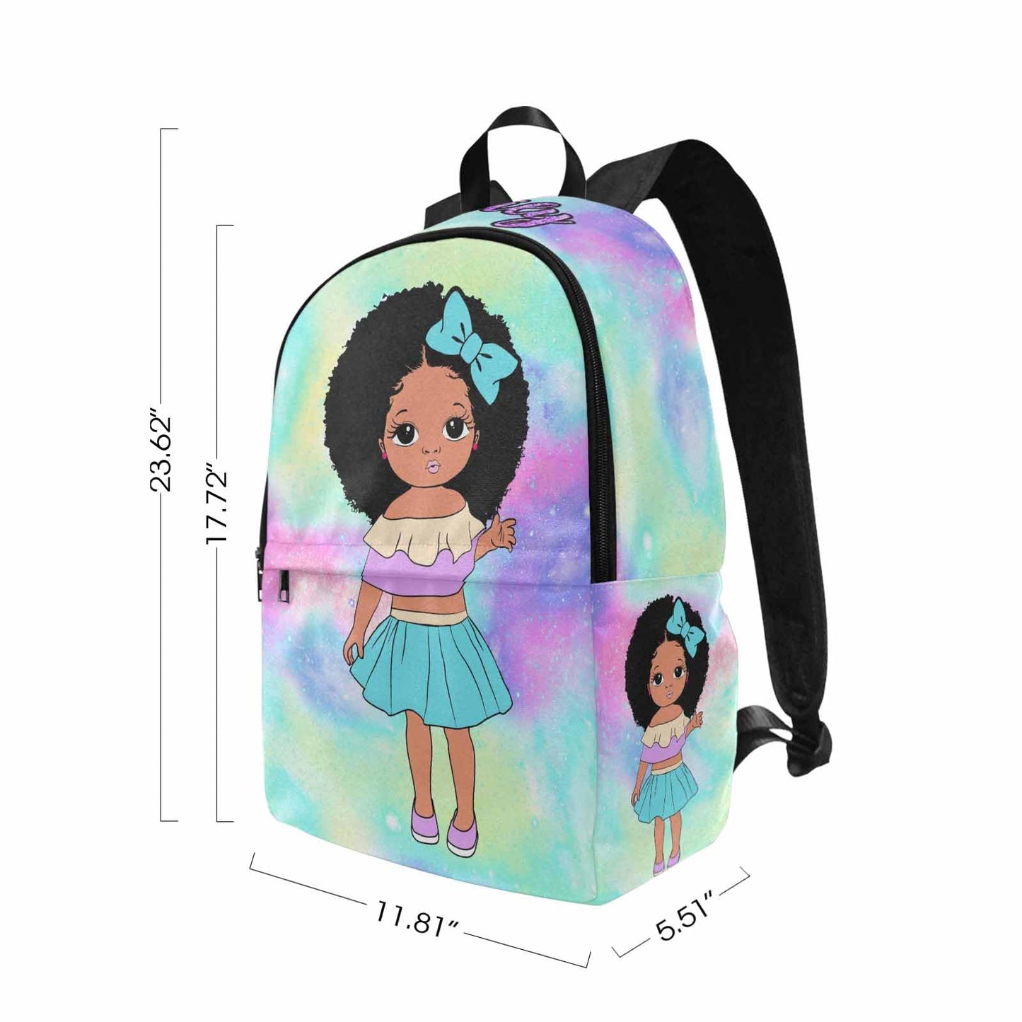 Personalized Backpack Set from Mom Dad, Custom Dark Pink Stars Bookbag and Lunch Box Customized Name Schoolbag Fashion Shoulder Bag Travel Bag for Family