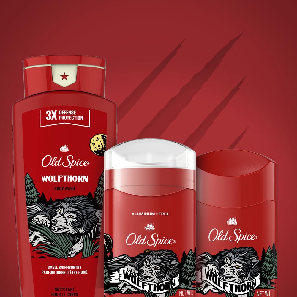 Old Spice Aluminum Free Deodorant for Men, 24/7 Odor Protection, 24/7 Lasting Freshness, Red Collection, Swagger with Cedarwood Scent, 3.8 oz (Pack of 3)