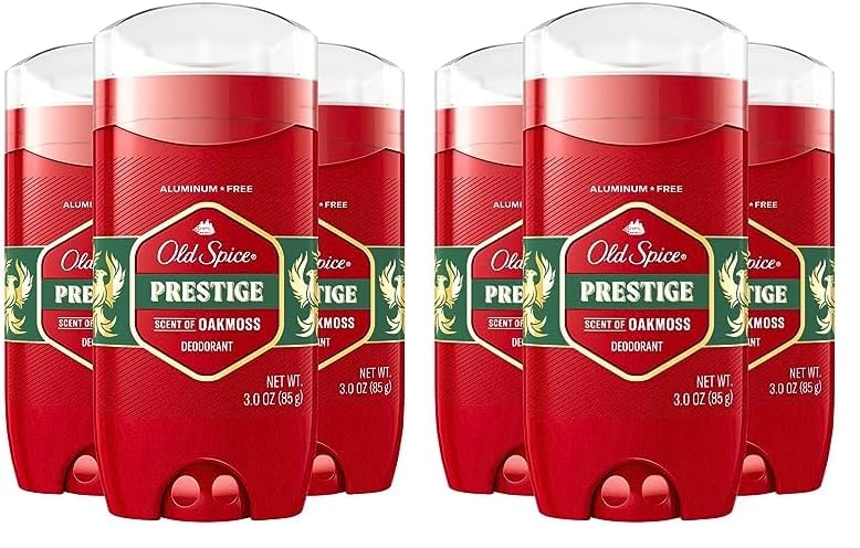 Old Spice Aluminum Free Deodorant for Men, 24/7 Odor Protection, 24/7 Lasting Freshness, Red Collection, Swagger with Cedarwood Scent, 3.8 oz (Pack of 3)