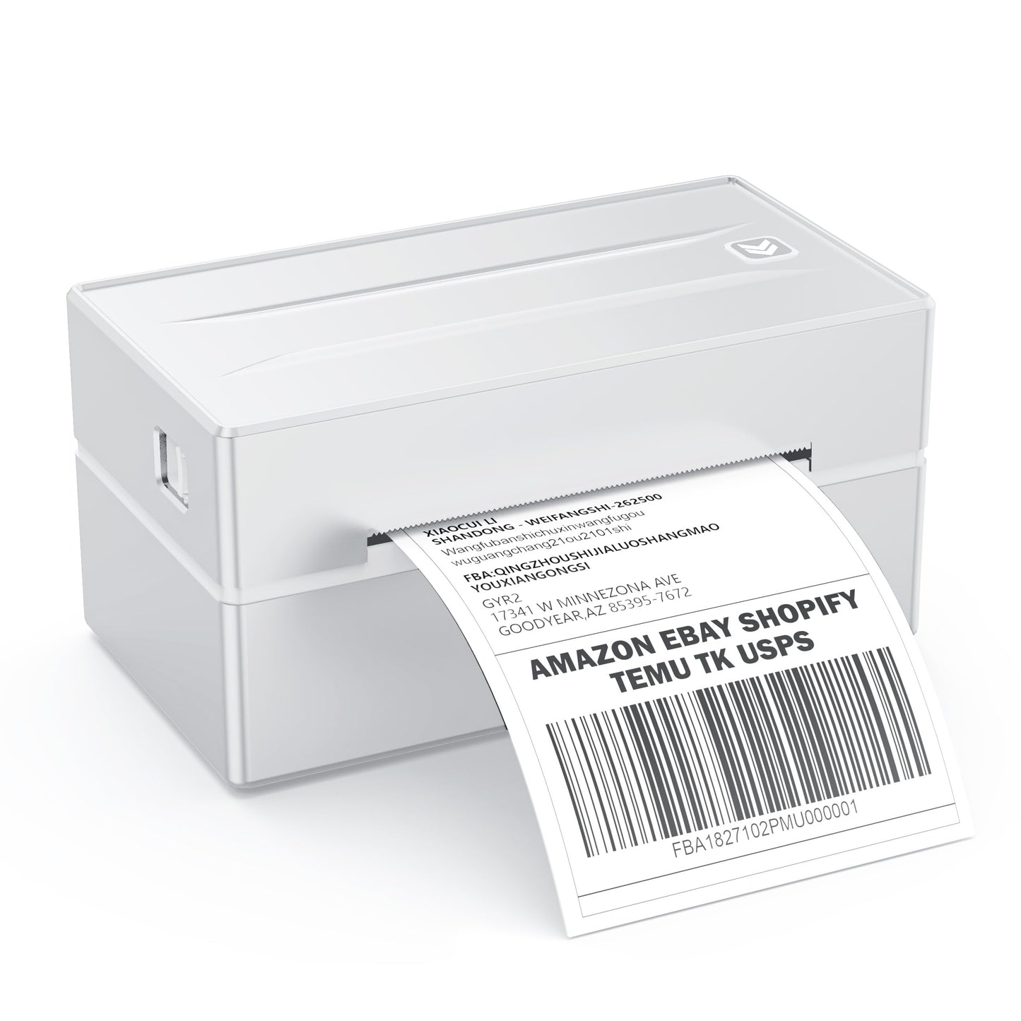 Thermal Label Printer for Small Business, 4x6 Shipping Label Printer for Shipping Packages,Bluetooth thermal printer Support Windows Mac Android iPhone Used for Amazon Ebay Shopify Temu TK USPS