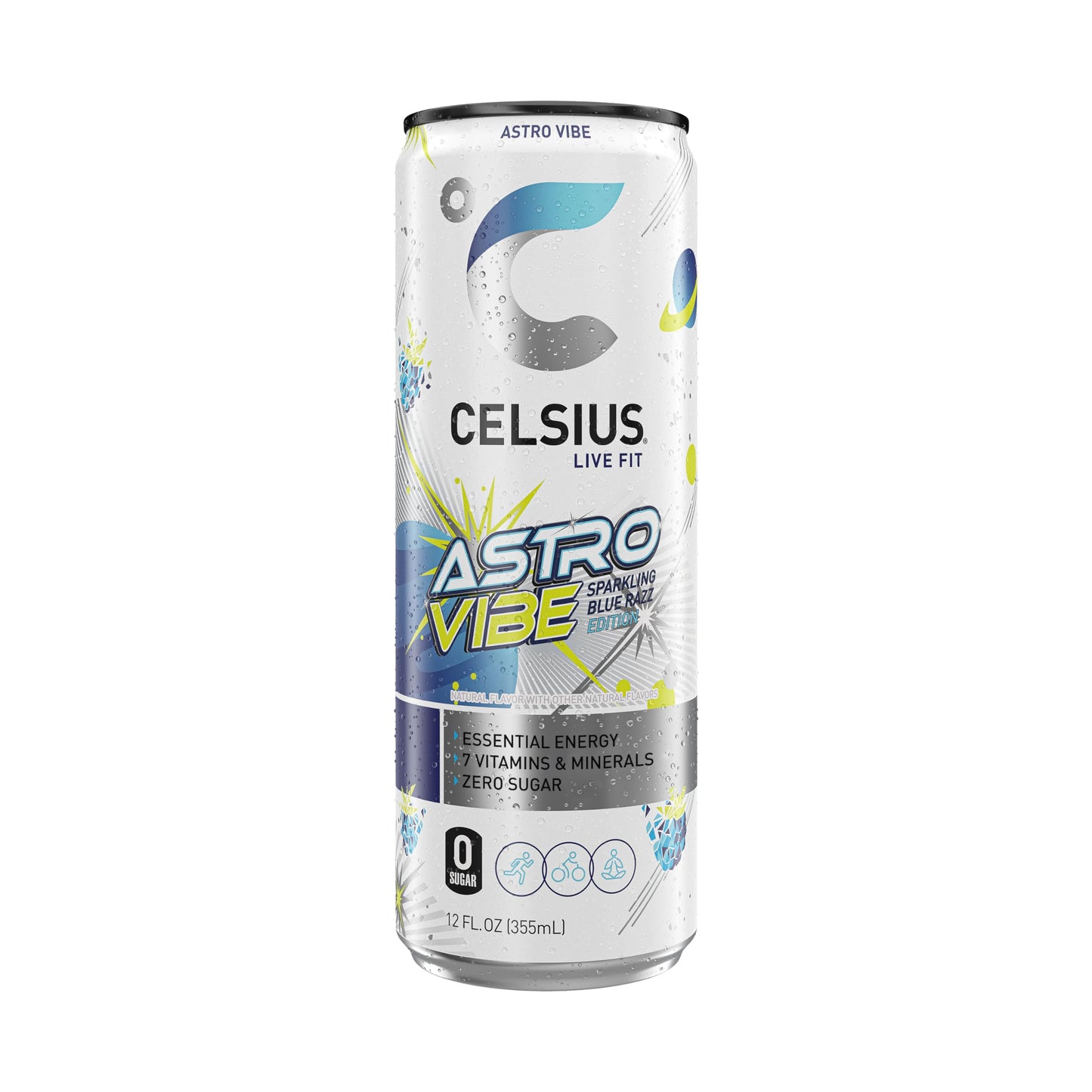 CELSIUS Assorted Flavors Official Variety Pack, Functional Essential Energy Drinks, 12 Fl Oz (Pack of 12)