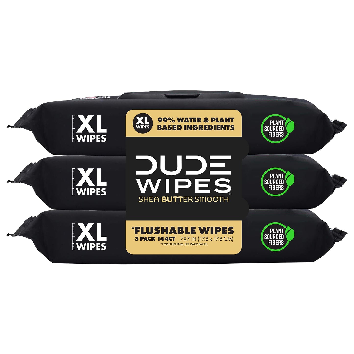 DUDE Wipes - Flushable Wipes - 6 Pack, 288 Wipes - DUMPkin Spice with Clove, Nutmeg, and Other Fall Pumpkin Spice Scents - Septic and Sewer Safe Butt Wipes For Adults, Extra Large