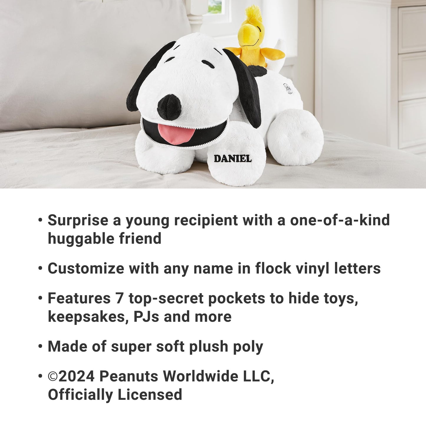 Let's Make Memories Personalized Stuffed Animal - Penelope The Unicorn - Customized Stuffie with Kids Name - Plush Toy for Kids Birthday