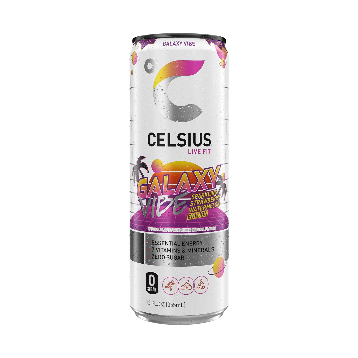 CELSIUS Assorted Flavors Official Variety Pack, Functional Essential Energy Drinks, 12 Fl Oz (Pack of 12)