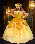 Light Up Princess Dress for Girls Yellow Princess Lighted Dress Up for Halloween Carnival Cosplay Birthday Party