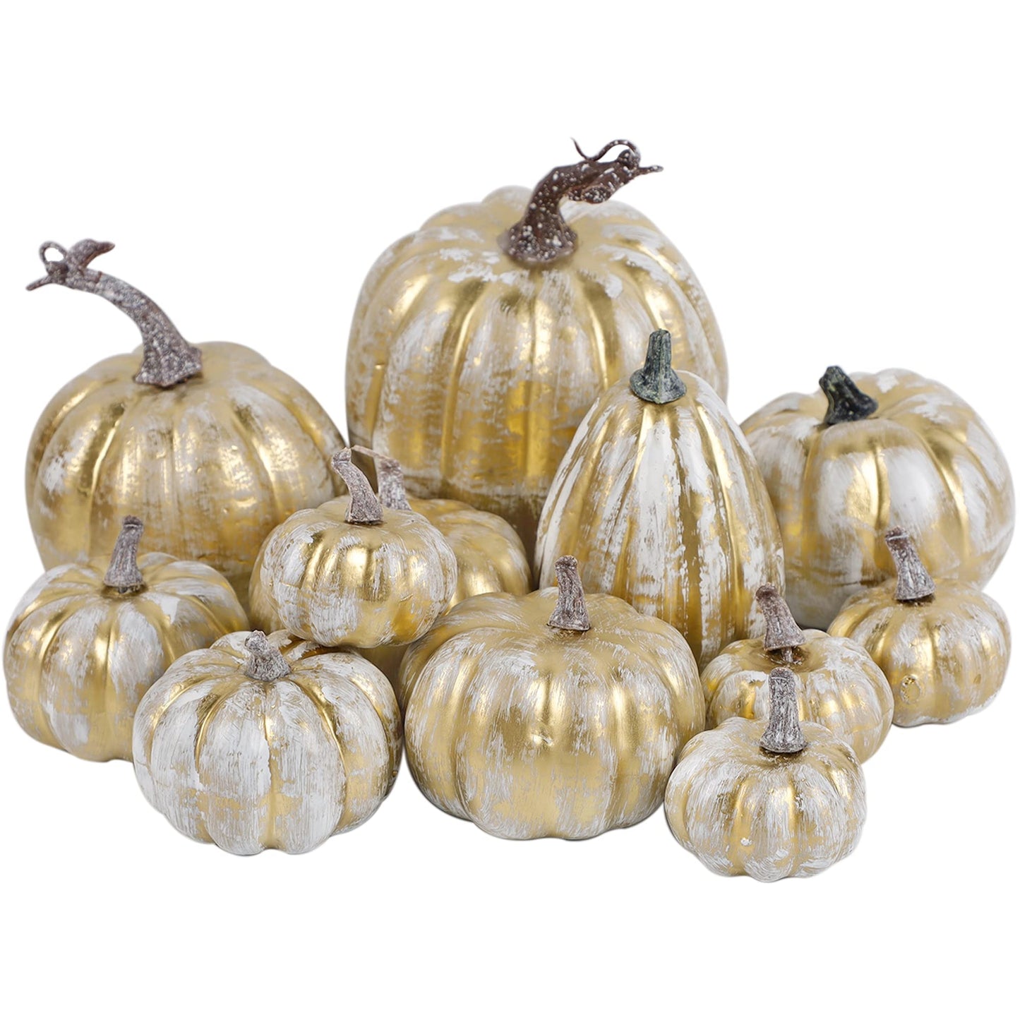 winemana 50pcs Fall Pumpkins Decor Set, Mini Artificial Gourd Fall Leaves Acorns Decorations for Home, Fall Centerpieces for Tables, Thanksgiving Vase Filler, Harvest Farmhouse Table Tiered Tray Set