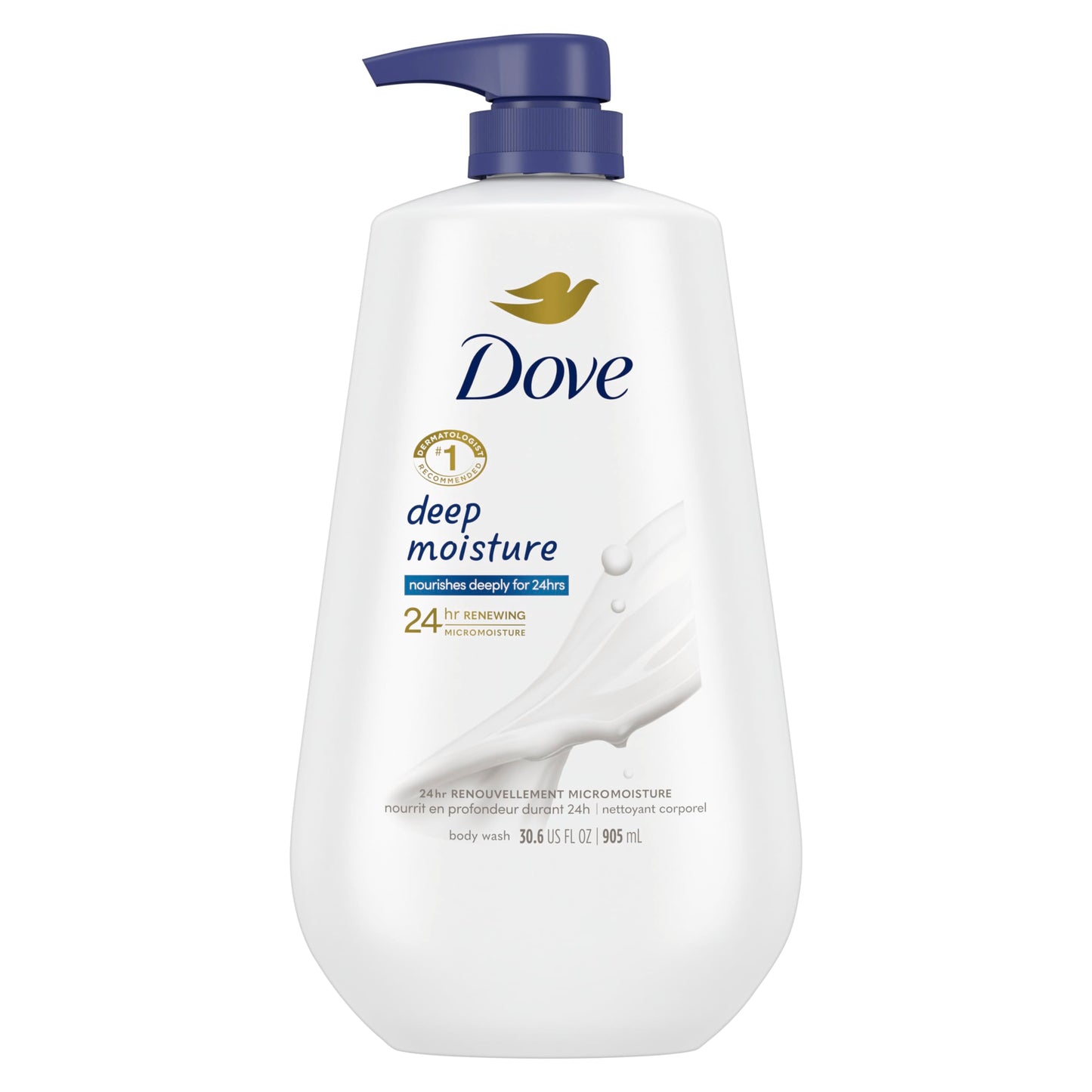 Dove Whole Body Deo Aluminum Free Invisible Cream Deodorant Coconut & Vanilla for 72h Odor Control, 2.5 oz