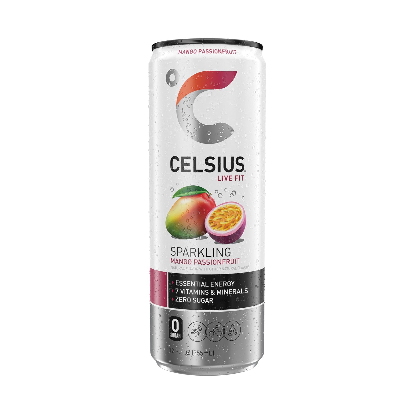 CELSIUS Assorted Flavors Official Variety Pack, Functional Essential Energy Drinks, 12 Fl Oz (Pack of 12)