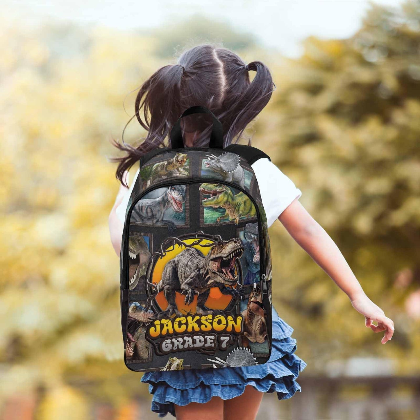 M YESCUSTOM Custom School Butterfly Backpack for Girls, Personalized Name Girls Bookbag Elementary Middle School Bags Travel Laptop Back Pack Casual Daypacks