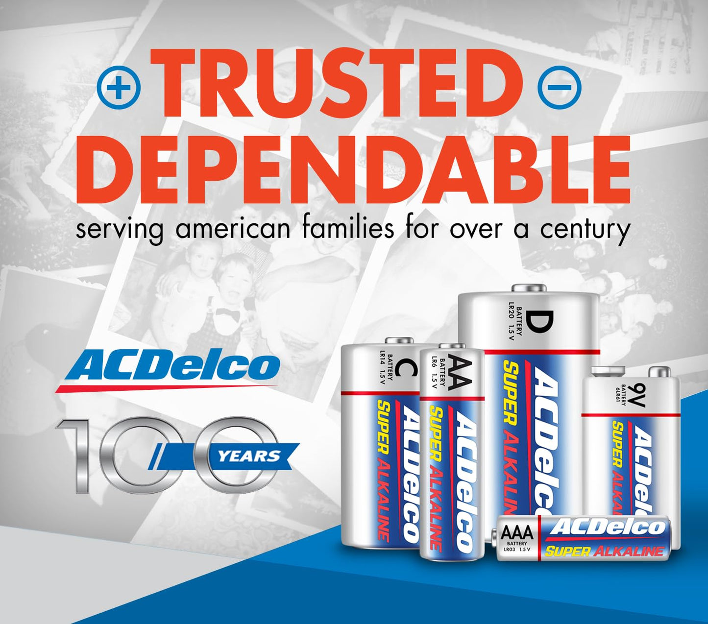 ACDelco 48-Count AAA Batteries, Maximum Power Super Alkaline Battery, 10-Year Shelf Life