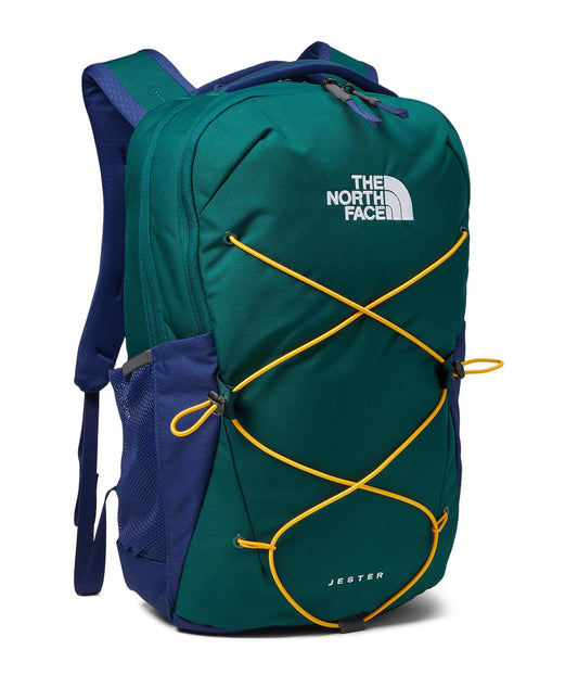 THE NORTH FACE Jester Everyday Laptop Backpack, Hunter Green/Eagle Blue, One Size