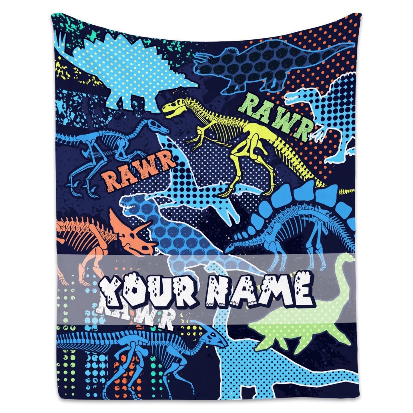 Kids Throw Blankets for Boys Girls, Dinosaur Blanket for Boys, Soft Fuzzy Flannel Throw Blanket Dinosaur Gifts Ideal, 40"x50" Toddler Blankets for Boys Dinosaur Room Decor