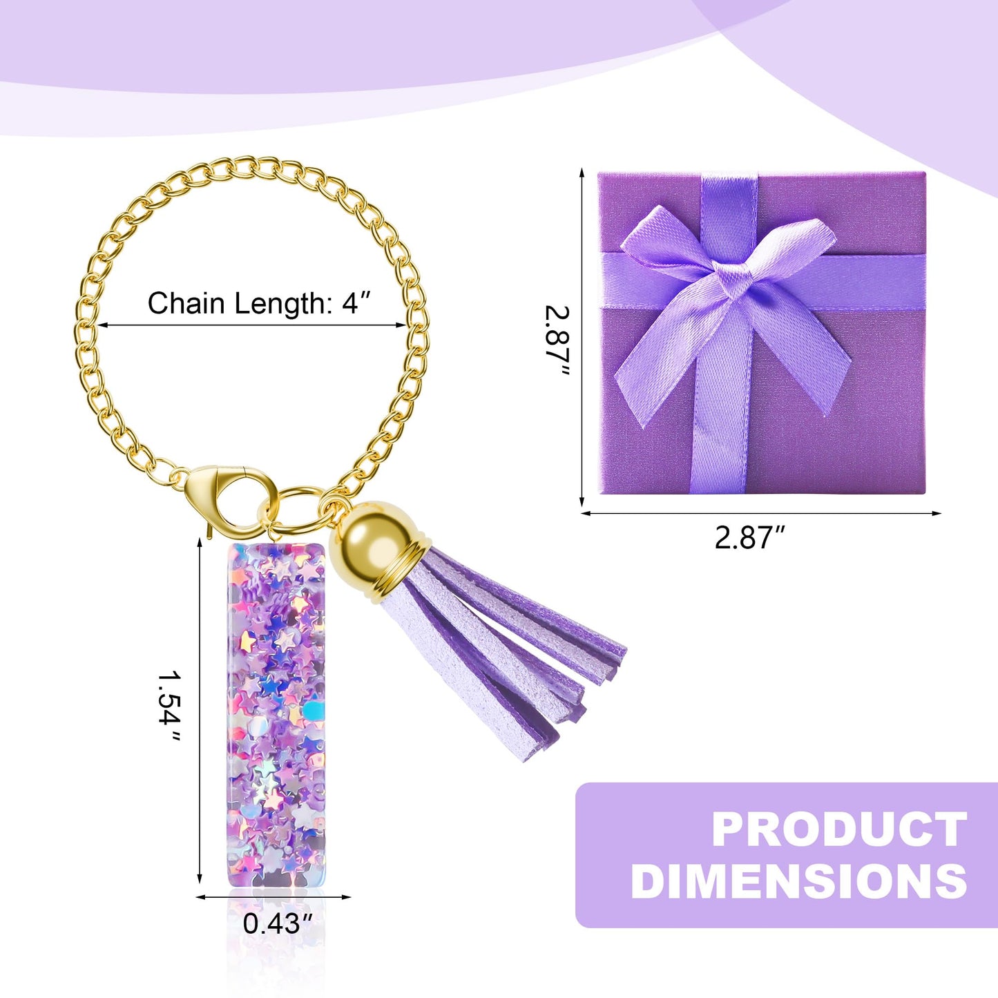 Letter Charm for Stanley Cup, 1PCS Purple Tumbler Accessories Charm for Handle, Initial Charm for Girls Women