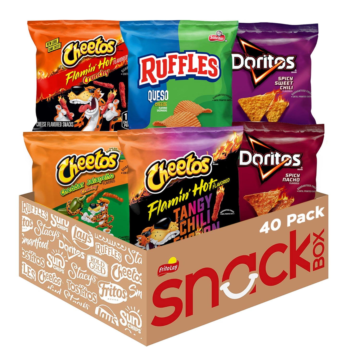 Frito Lay Fun Times Mix Variety Pack, (Pack of 40)