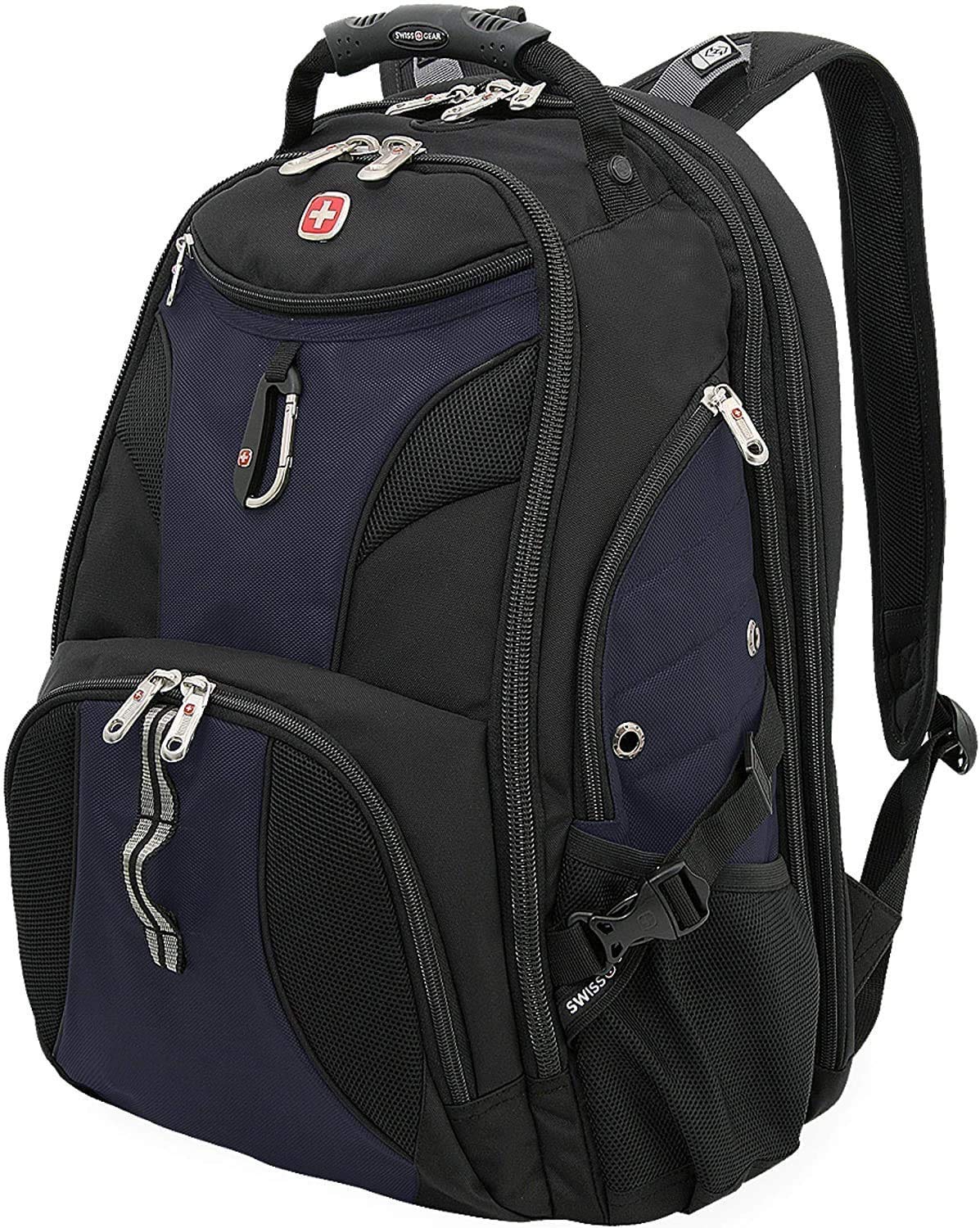 SwissGear 1900 Scansmart TSA 17-Inch Laptop Backpack, Gray/Black