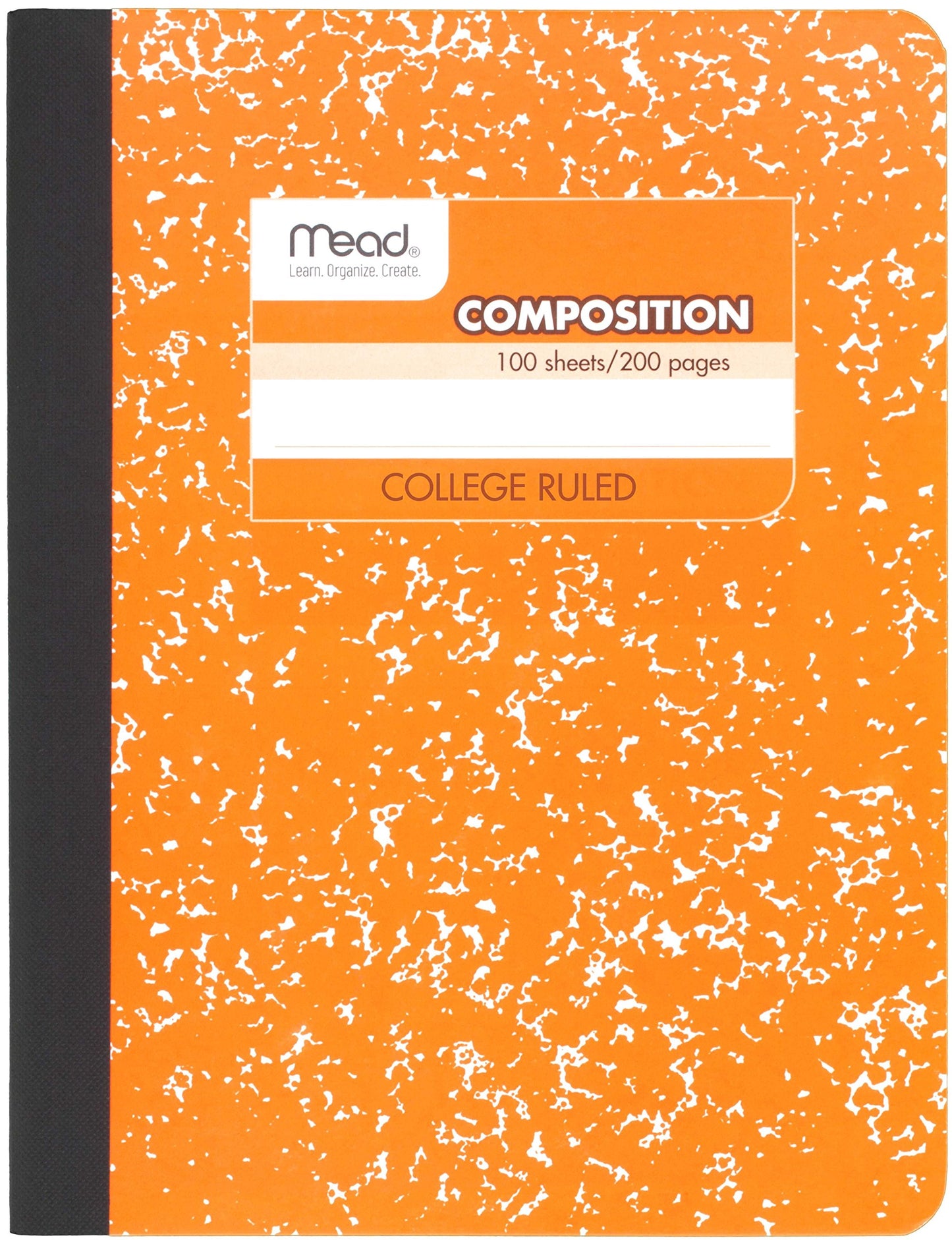 Mead Composition Book, 6 Pack of Cute Notebooks, College Ruled paper, Hard Cover 100 sheets (200 Pages) , Pastel Color Notebook,