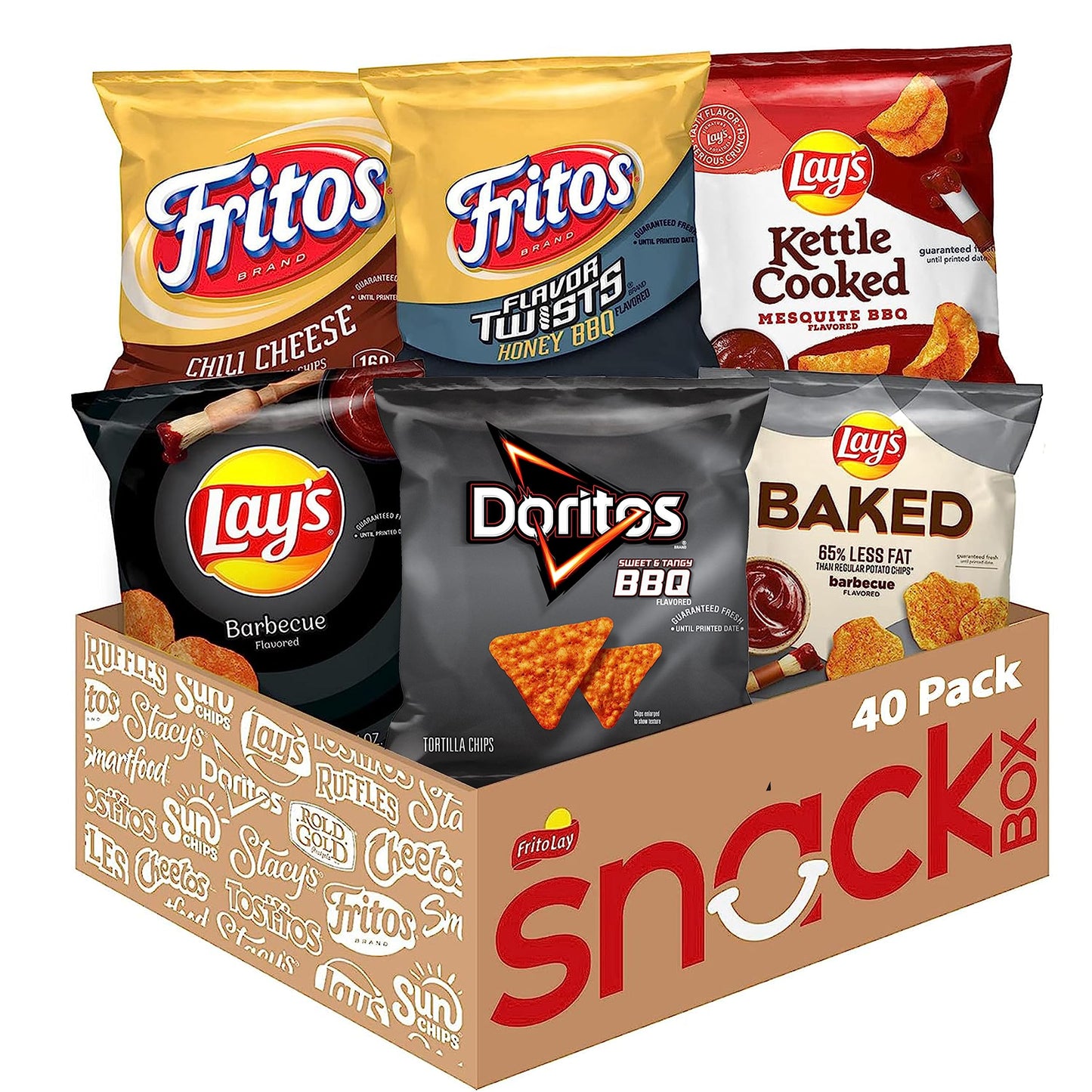 Frito Lay Fun Times Mix Variety Pack, (Pack of 40)